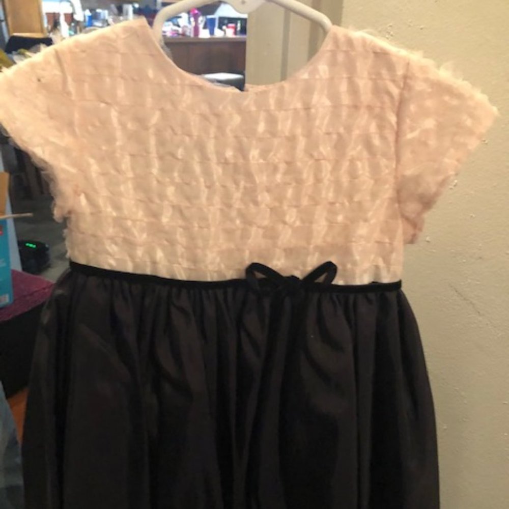 18 Month Joan Calabrese party dress Black and Pink